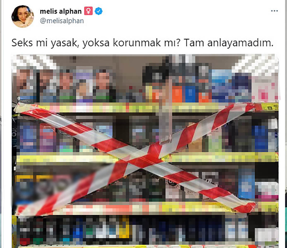 Melis Alphan'ı Şaşırtan Yasak: Seks de mi Yasak? - Resim: 1