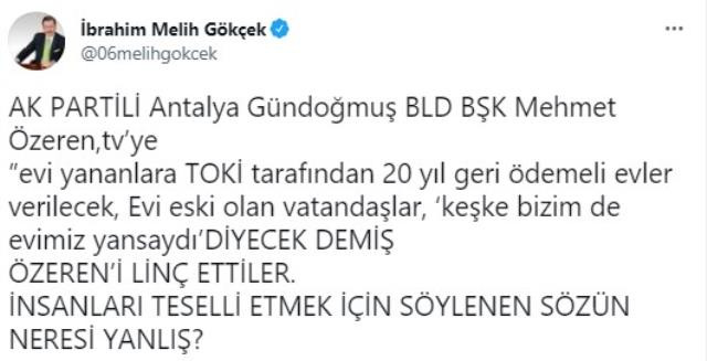 Melih Gökçek Gündoğmuş Belediye Başkanının Skandal Sözlerine Destek Çıktı - Resim: 2
