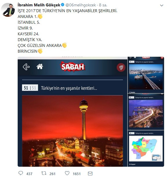 Melih Gökçek'ten ilginç paylaşım: Mesaj Erdoğan’a mı? - Resim: 2