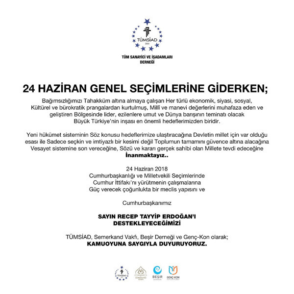 Menzil tarikatı seçimde kimi destekleyeceğini açıkladı - Resim: 1