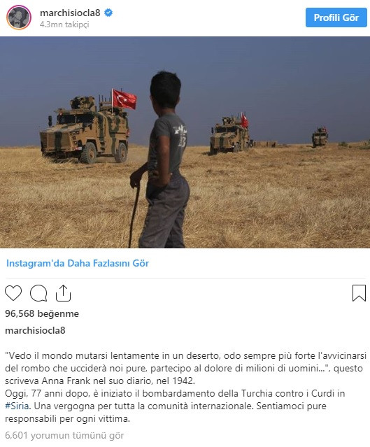 Merih Demiral'dan Marchisio'ya tokat gibi Barış Pınarı cevabı! - Resim: 1