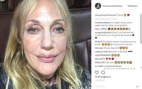 Meryem Uzerli görüntüsüyle herkesi şaşkına çevirdi - Resim: 1