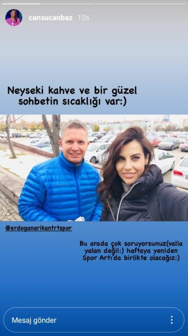 Cansu Canbaz Mesut Özil Gafından Sonra Yeniden Ekranlarda - Resim: 2