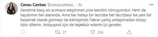Cansu Canbaz Mesut Özil Gafından Sonra Yeniden Ekranlarda - Resim: 1