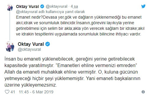 MHP'li Vural'dan AK Partili vekillere tepki: Ne ekerseniz onu biçersiniz - Resim: 2