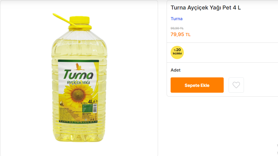 Migros'tan Ayçiçek Yağına Rekor İndirim! - Resim: 1