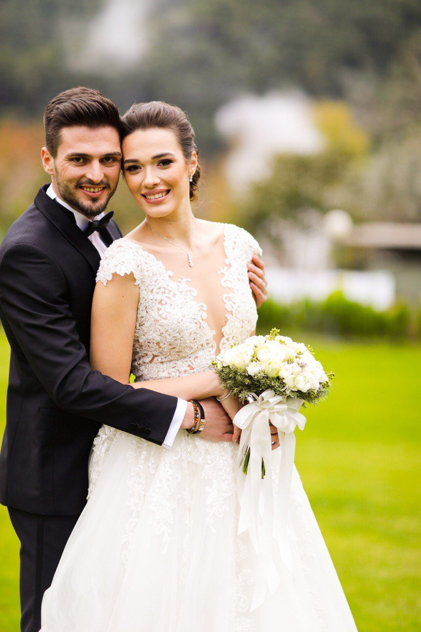 Milli futbolcu Okay Yokuşlu Melisa Kerman ile evlendi - Resim: 2