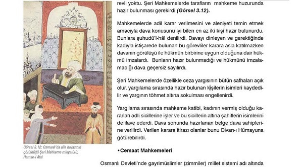 11. sınıf tarih kitabında müstehcen minyatür skandalı - Resim: 1