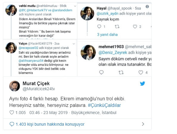 Rabia Naz'a İmamoğlu'nun troll ekibi diyen gazeteci sosyal medyayı salladı - Resim: 1