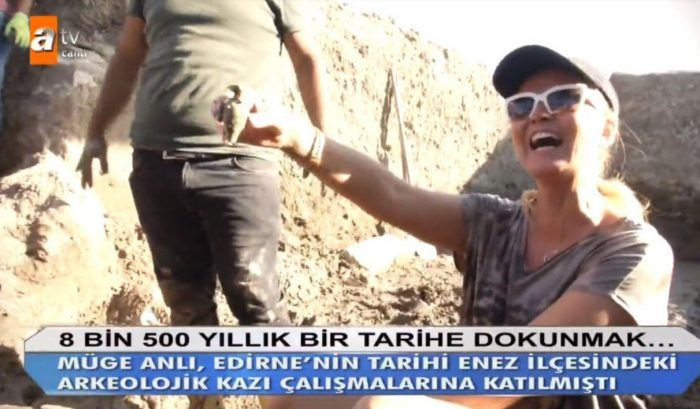 Müge Anlı bu sefer de tarihi eseri bulup, müzede sergilenmesini sağladı! - Resim: 1