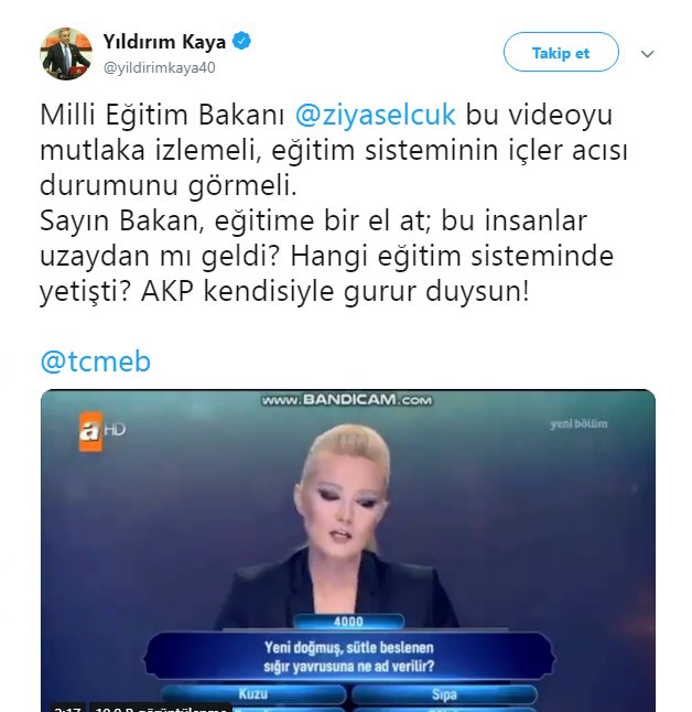 CHP'li Vekil Müge Anlı videosuyla Bakan Ziya Selçuk’u göreve çağırdı - Resim: 1