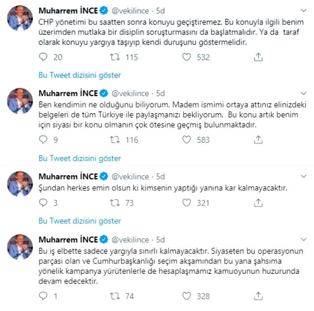 Muharrem İnce: CHP’deki bir çetenin şerefsizce bir saldırısı - Resim: 2