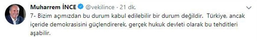 Muharrem İnce'den rahip krizi açıklaması: Yargımıza inanan kalmadı - Resim: 7