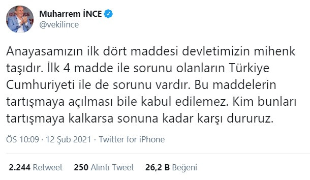 Muharrem İnce'den Ali Babacan'a Tepki: Cumhuriyetle Sorunun mu Var? - Resim: 1