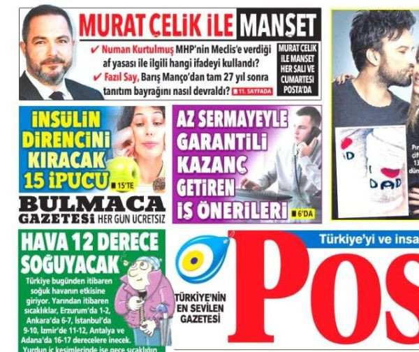 Murat Çelik’in yeni adresi Posta gazetesi oldu - Resim: 1