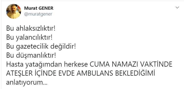 ATV Haber Koordinatörü Murat Gener: Bu ahlaksızlıktır! Bu yalancılıktır! - Resim: 1