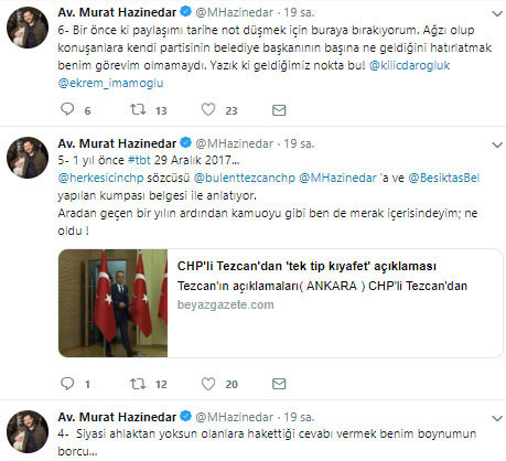 Murat Hazinedar'dan CHP'ye büyük tehdit: Ya merkez müdahale eder ya da.. - Resim: 1