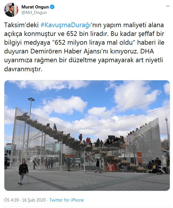 DHA'nın yanlış hesabı İBB'den döndü: Uyarılarımıza rağmen… - Resim: 1