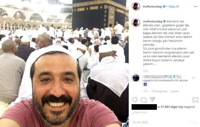 Mustafa Üstündağ boşanma sonrası Mekke’ye gitti - Resim: 1