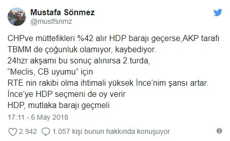 HDP Sözcüsü ikinci tur için hesap ortada dedi; CHP'li Erdoğdu destek verdi: Birlikte kazanacağız - Resim: 1