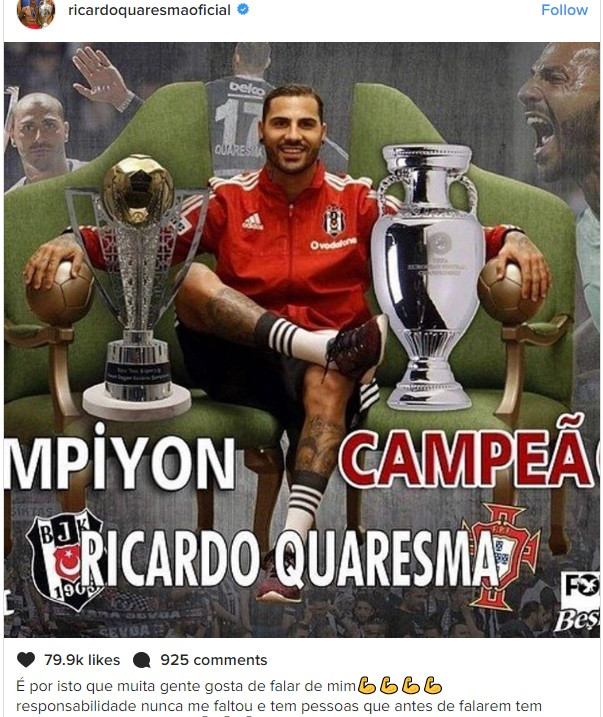 Quaresma: Yalanlarınızdan bıktım, gelip yüzüme konuşun! - Resim: 1