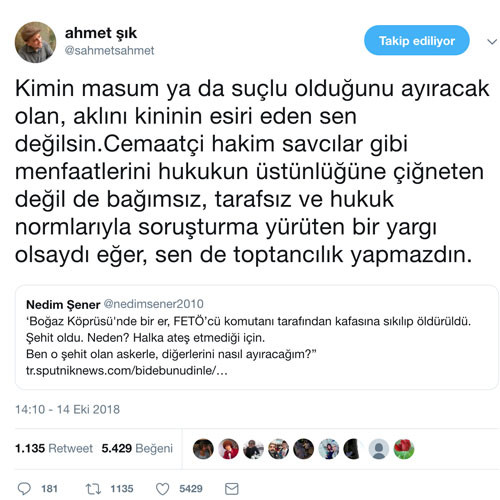 Nedim Şener ve Ahmet Şık birbirine girdi! - Resim: 1