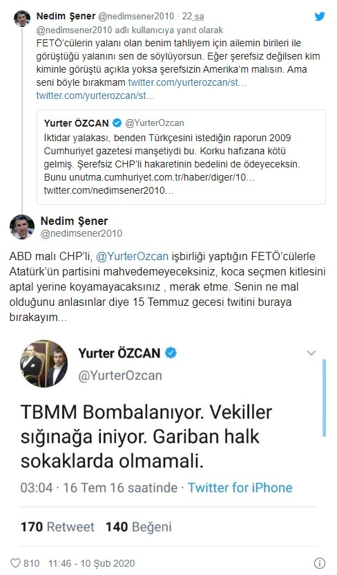 Nedim Şener ve Yurter Özcan birbirine girdi - Resim: 1