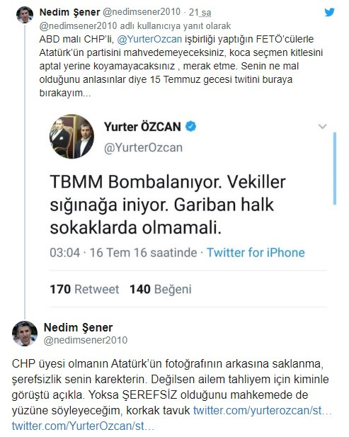 Nedim Şener ve Yurter Özcan birbirine girdi - Resim: 2