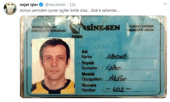 Nejat İşler’den DİSK’e selam: Dünya yerinden oynar işçiler birlik olsa… - Resim: 1