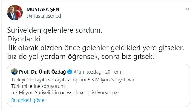 Suriyeliler Değil Türkler Gitsin Demişti: FETÖ Övgüsü Ortaya Çıktı - Resim: 2