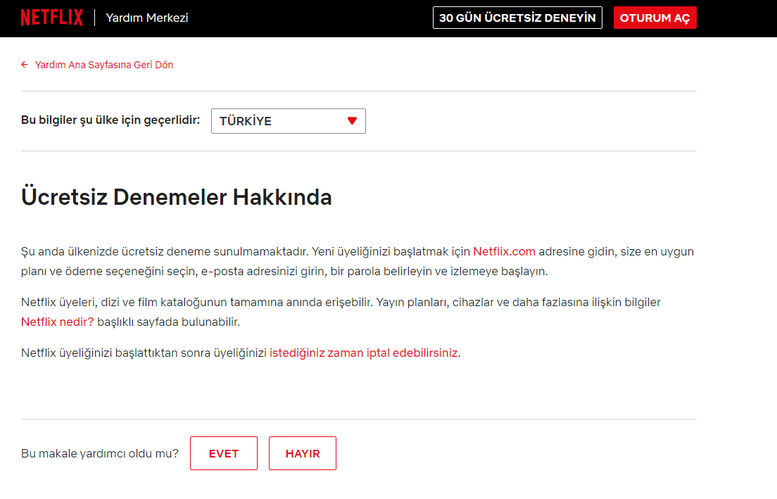Netflix, Türkiye için ücretsiz deneme sürümünü kaldırdı - Resim: 1