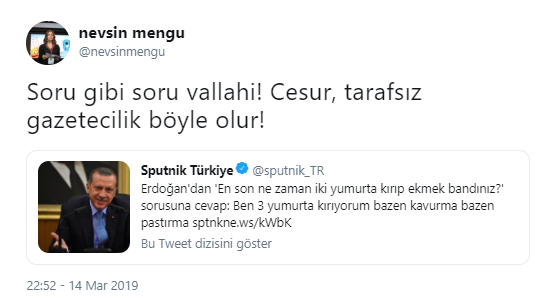 Nevşin Mengü Erdoğan’a yumurtayı soran sunucuyla alay etti - Resim: 1