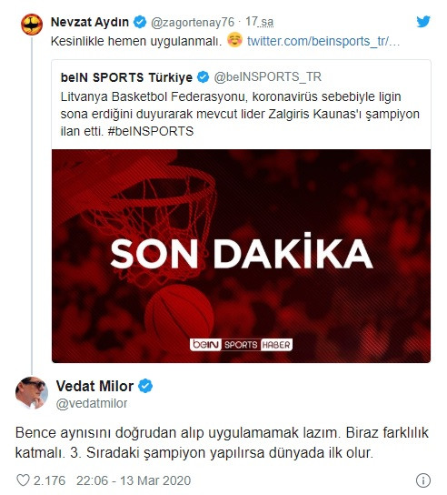 Nevzat Aydın’ın korona önerisine Vedat Milor’dan ilginç cevap - Resim: 1