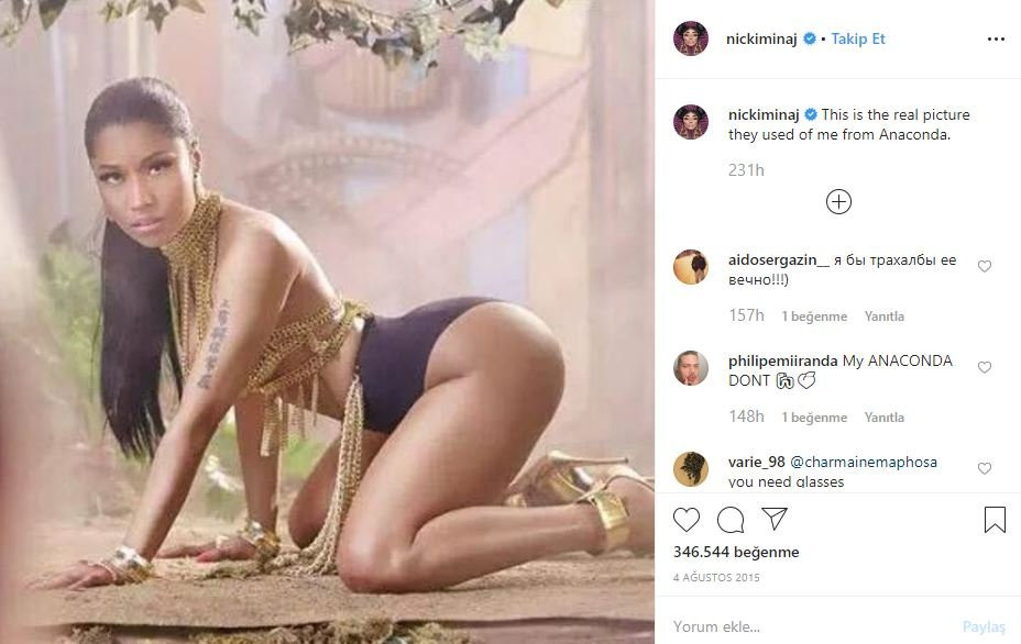 Nicki Minaj’ın balmumu heykeli gündem oldu - Resim: 1