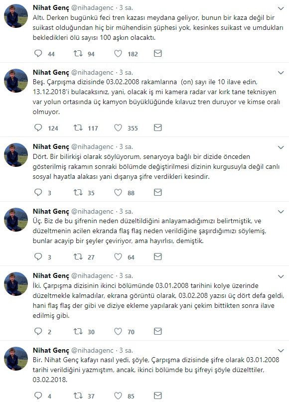 Nihat Genç: Tren kazasının şifresi Çarpışma dizisinde verildi - Resim: 3