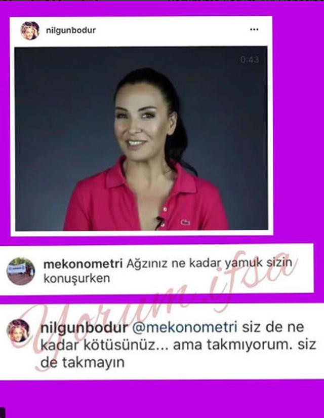 Nilgün Bodur'dan Instagram'daki çirkin yoruma şok cevap - Resim: 1