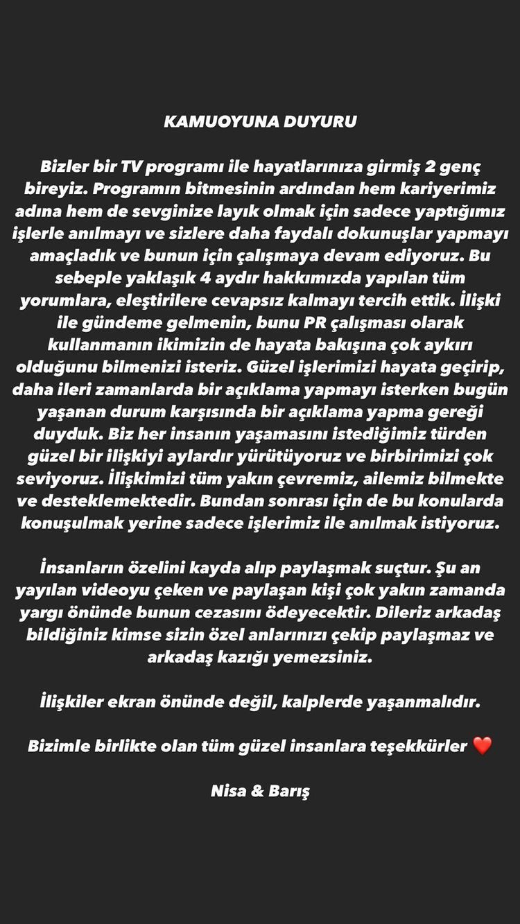 Survivor Barış ile Nisa'nın şok görüntüsü - Resim: 1