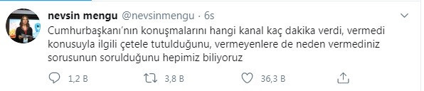 Nevşin Mengü'den Fahrettin Altun'a İnce yanıtı! - Resim: 1
