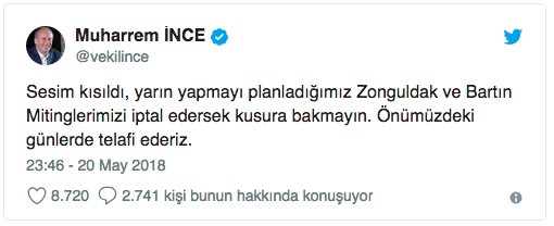 Ekibi çizik yiyen Muharrem İnce'den son dakika kararı: Kusura bakmayın.. - Resim: 1