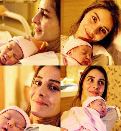 Nur Fettahoğlu bebeğinin yüzünü gösterdi - Resim: 1