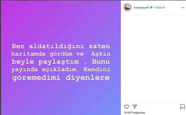 Nuray Sayarı: Aldatıldığımı haritamda gördüm - Resim: 1