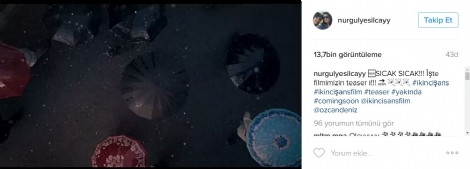 Nurgül Yeşilçay İkinci Şans filminden kısa bir görüntü paylaştı! - Resim: 1