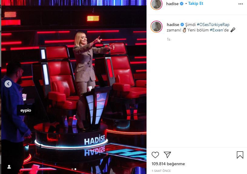 Hadise'den Olay O Ses Türkiye Paylaşımı: Aleyna İddialarına Noktayı Koydu! - Resim: 2