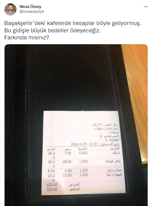 İstanbul'da Hesaplar Arapça Gelmeye Başladı! - Resim: 1