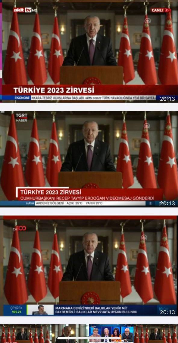 Sarayın Paylaştığı Erdoğan Videosunda Teknik Hata - Resim: 1