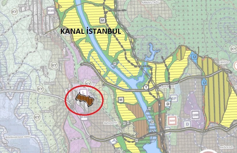 Kanal İstanbul'un Yanındaki Arsalara Verilen İmar Mahkemeden Döndü - Resim: 1