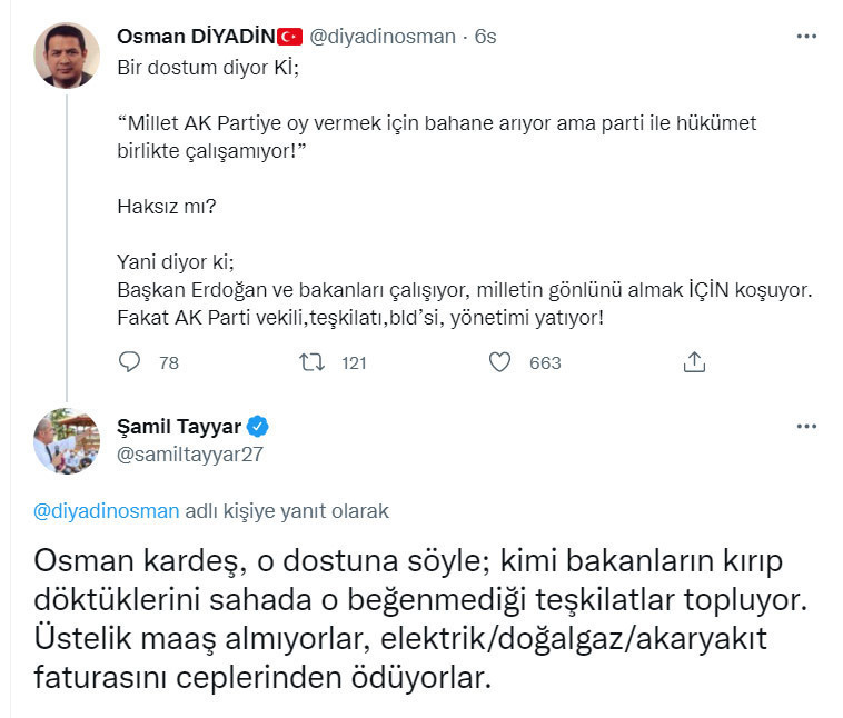 AKP'li Tayyar'dan Flaş Çıkış: Kimi Bakanların Kırıp Döktüklerini... - Resim: 1