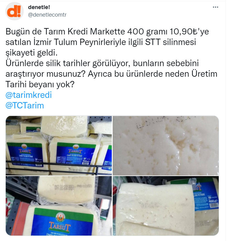 Erdoğan Alışveriş Yapmıştı: Tarım Kredi Kooperatifi Marketinde Peynir Skandalı - Resim: 1