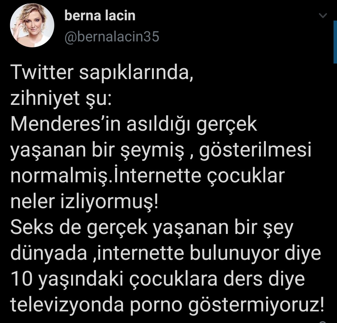 Berna Laçin'den EBA TV tepkisi: Ders diye televizyonda porno göstermiyoruz - Resim: 1