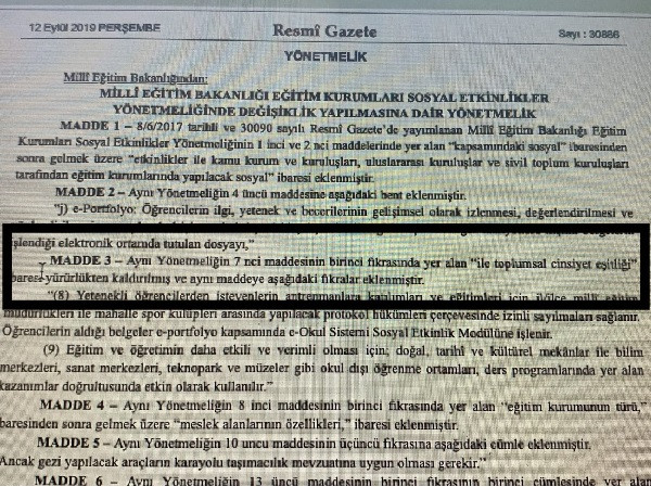 Okullarda cinsiyet eşitliğinin kaldırılmasına TKDF'den büyük tepki - Resim: 2